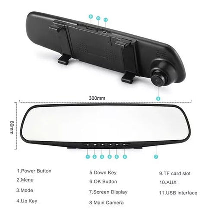 VisionPro - Cámara Espejo Retrovisor