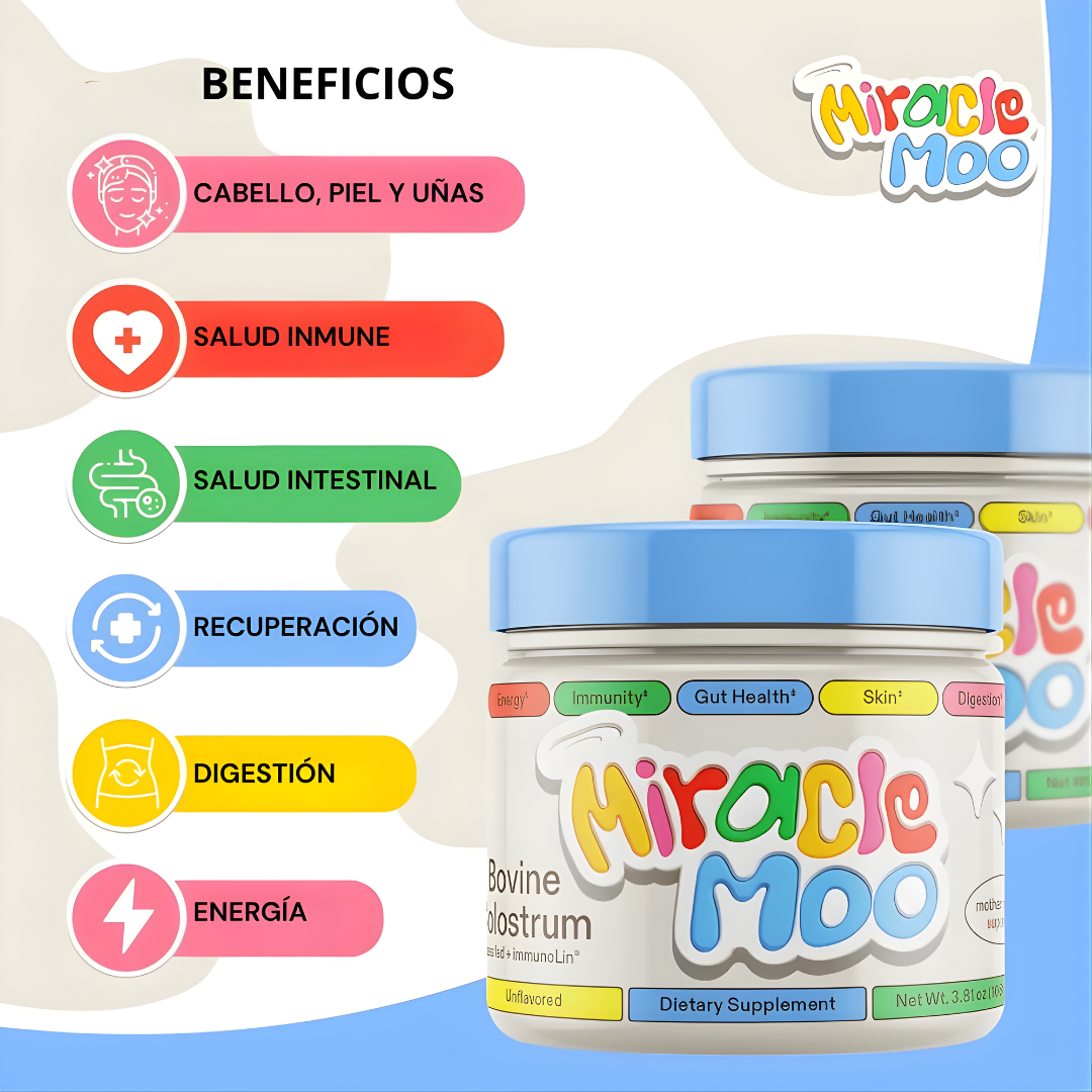 MiracleMoo – Apoyo Natural Para Digestión, Equilibrio Y Bienestar Femenino