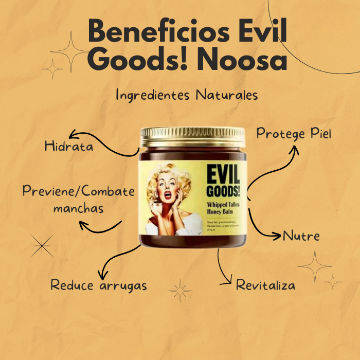 EvilGoods Crema Nutritiva – Regenera y Suaviza con Miel de Manuka