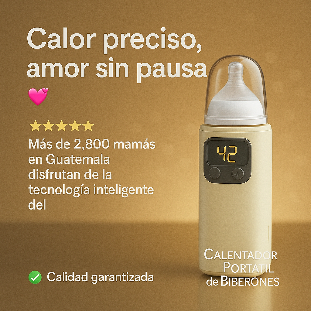 Biberón Warmer – Calentador Digital Portátil para Bebés