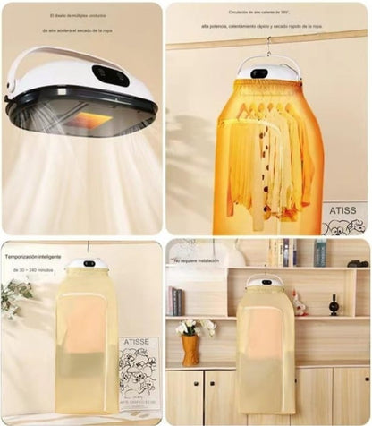 DryGo – Secadora Portátil Práctica Seca Tu Ropa En Cualquier Lugar